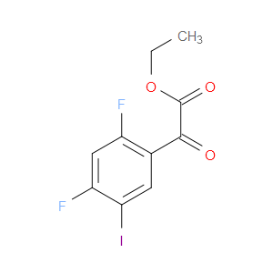 ethyl 2-(2,4-difluoro-5-iodophenyl)-2-oxoacetate