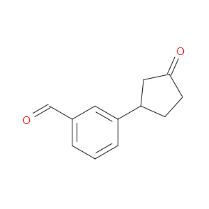3-(3-Oxocyclopentyl)benzaldehyde