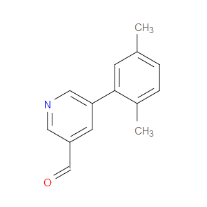 5-(2,5-Dimethylphenyl)-3-pyridinecarboxaldehyde