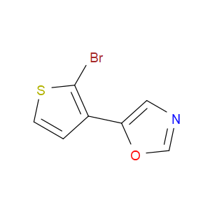 Oxazole, 5-(2-bromo-3-thienyl)-