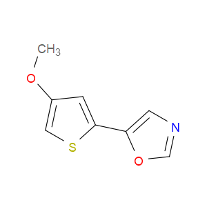 5-(4-Methoxy-2-thienyl)oxazole