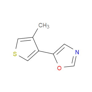 5-(4-Methyl-3-thienyl)oxazole