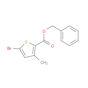 benzyl 5-bromo-3-methylthiophene-2-carboxylate