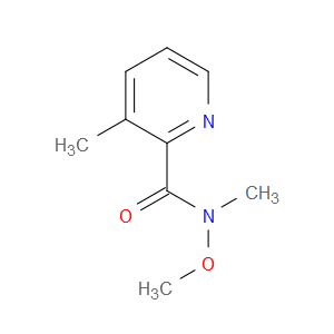 N-methoxy-N,3-dimethylpicolinamide