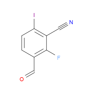 2-fluoro-3-formyl-6-iodobenzonitrile