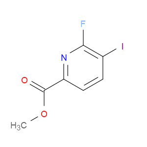methyl 6-fluoro-5-iodopicolinate