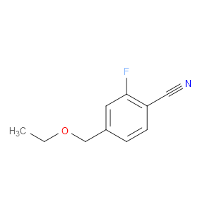 4-(ethoxymethyl)-2-fluorobenzonitrile
