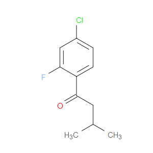 1-(4-Chloro-2-fluorophenyl)-3-methyl-1-butanone