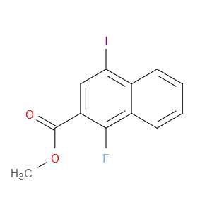 Methyl 1-fluoro-4-iodo-2-naphthoate