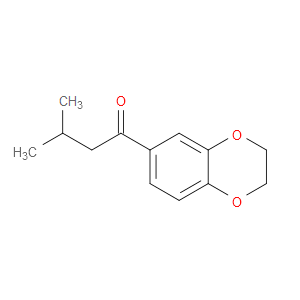 1-Butanone, 1-(2,3-dihydro-1,4-benzodioxin-6-yl)-3-methyl-