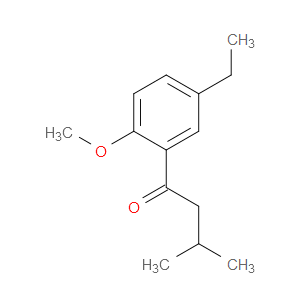 1-(5-Ethyl-2-methoxyphenyl)-3-methyl-1-butanone