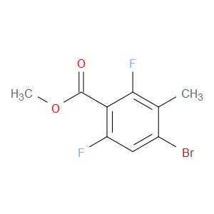 Methyl 4-bromo-2,6-difluoro-3-methylbenzoate