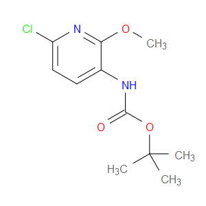 tert-butyl (6-chloro-2-methoxypyridin-3-yl)carbamate