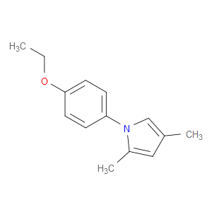 1H-Pyrrole, 1-(4-ethoxyphenyl)-2,4-dimethyl-