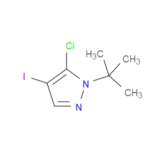 1-(Tert-butyl)-5-chloro-4-iodo-1H-pyrazole