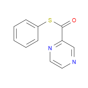 S-Phenyl 2-pyrazinecarbothioate