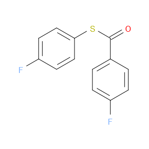 S-(4-Fluorophenyl) 4-fluorobenzenecarbothioate