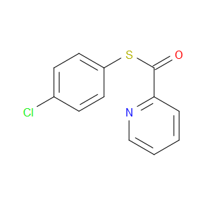 S-(4-Chlorophenyl) 2-pyridinecarbothioate