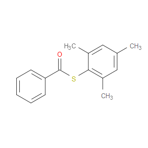 S-(2,4,6-Trimethylphenyl) benzenecarbothioate