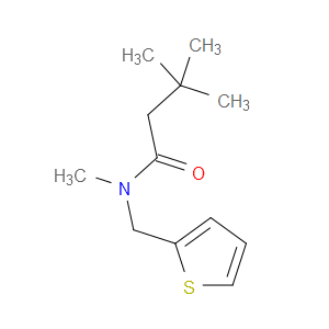 N,3,3-Trimethyl-N-(2-thienylmethyl)butanamide