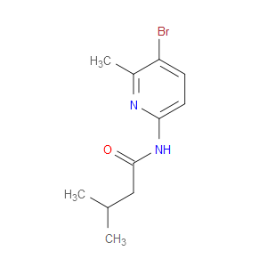 N-(5-Bromo-6-methyl-2-pyridinyl)-3-methylbutanamide