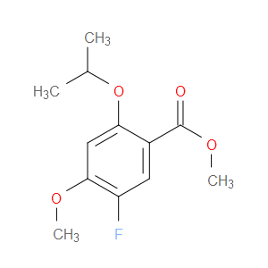Methyl 5-fluoro-2-isopropoxy-4-methoxybenzoate