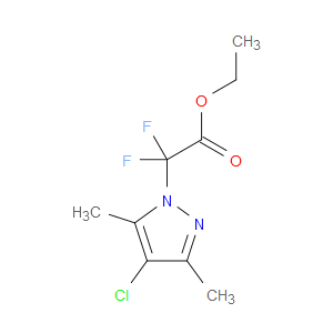 ethyl 2-(4-chloro-3,5-dimethyl-1H-pyrazol-1-yl)-2,2-difluoroacetate
