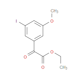 ethyl 2-(3-iodo-5-methoxyphenyl)-2-oxoacetate