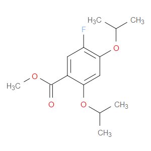 Methyl 5-fluoro-2,4-diisopropoxybenzoate