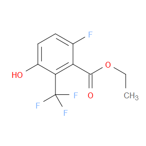 ethyl 6-fluoro-3-hydroxy-2-(trifluoromethyl)benzoate