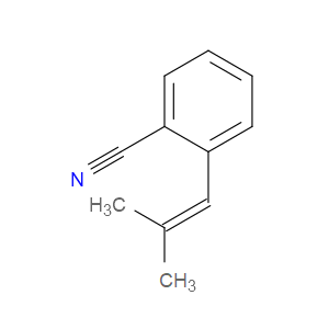 2-(2-Methyl-1-propen-1-yl)benzonitrile