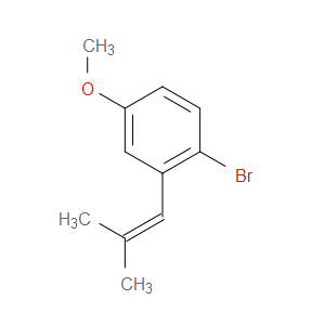 1-Bromo-4-methoxy-2-(2-methyl-1-propen-1-yl)benzene