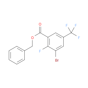 benzyl 3-bromo-2-fluoro-5-(trifluoromethyl)benzoate