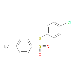 S-(4-chlorophenyl) 4-methylbenzenesulfonothioate