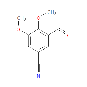 3-formyl-4,5-dimethoxybenzonitrile