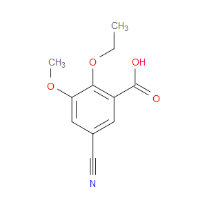 5-cyano-2-ethoxy-3-methoxybenzoic acid