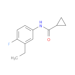N-(3-Ethyl-4-fluorophenyl)cyclopropanecarboxamide