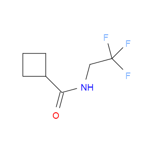 N-(2,2,2-Trifluoroethyl)cyclobutanecarboxamide