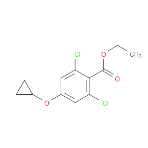 ethyl 2,6-dichloro-4-cyclopropoxybenzoate