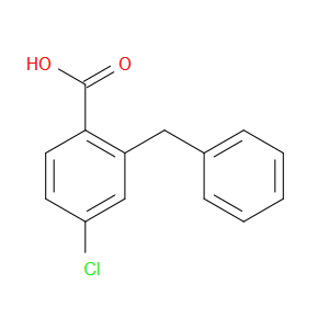 2-benzyl-4-chlorobenzoic acid