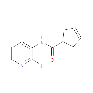 N-(2-Fluoro-3-pyridinyl)-3-cyclopentene-1-carboxamide