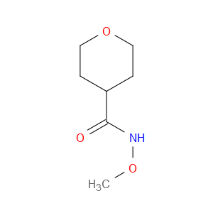 Tetrahydro-N-methoxy-2H-pyran-4-carboxamide