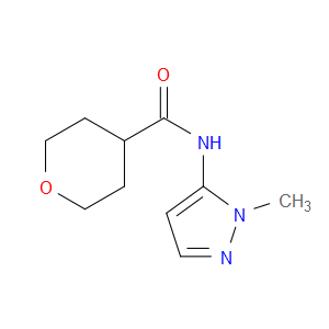 Tetrahydro-N-(1-methyl-1H-pyrazol-5-yl)-2H-pyran-4-carboxamide