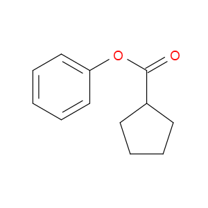 Cyclopentanecarboxylic acid, phenyl ester