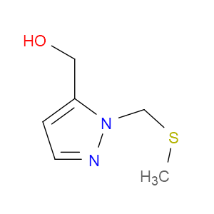 (1-((methylthio)methyl)-1H-pyrazol-5-yl)methanol