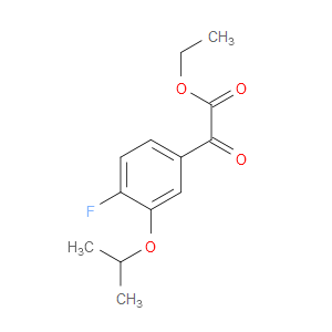 ethyl 2-(4-fluoro-3-isopropoxyphenyl)-2-oxoacetate