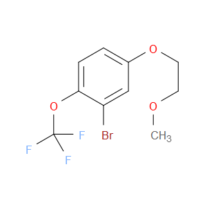 2-bromo-4-(2-methoxyethoxy)-1-(trifluoromethoxy)benzene