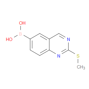 (2-(methylthio)quinazolin-6-yl)boronic acid