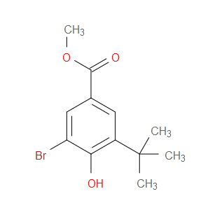 methyl 3-bromo-5-(tert-butyl)-4-hydroxybenzoate