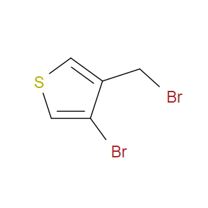 3-bromo-4-(bromomethyl)thiophene